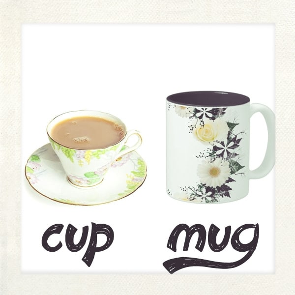Flower Cup vs. Mug