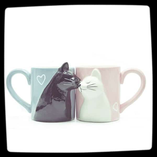 Cat Couple Coffee Mugs