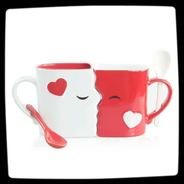 Kissing Couple Coffee Mugs