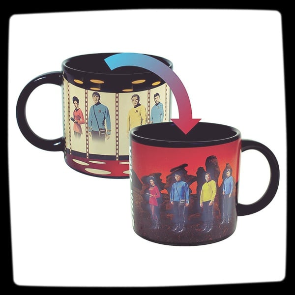 Star Trek Beam Me Up Heat Changing Coffee Mug