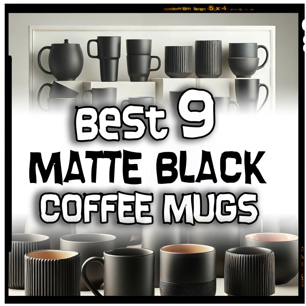 Matte Black Coffee Mugs Title