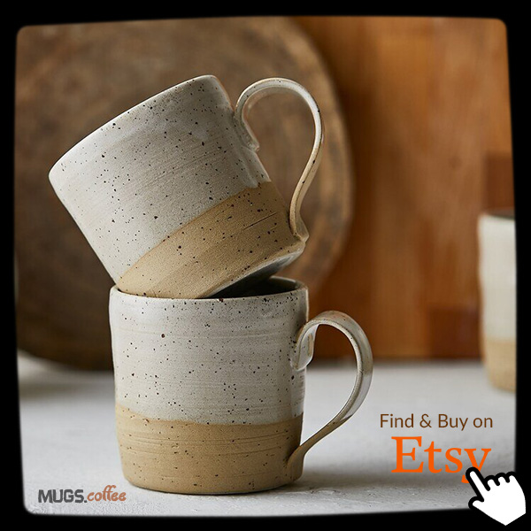 Rustic Handmade Pottery Coffee Mug